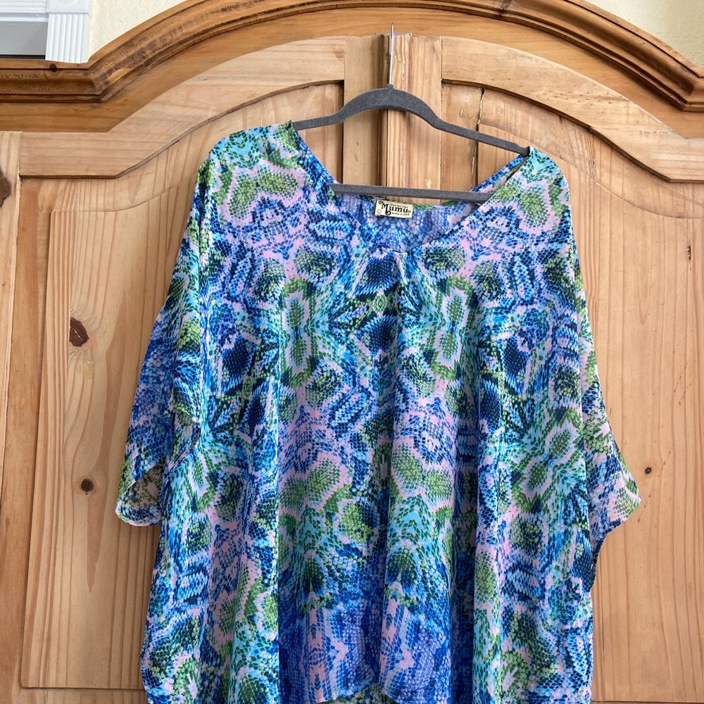 Rainbow snake peta tunic